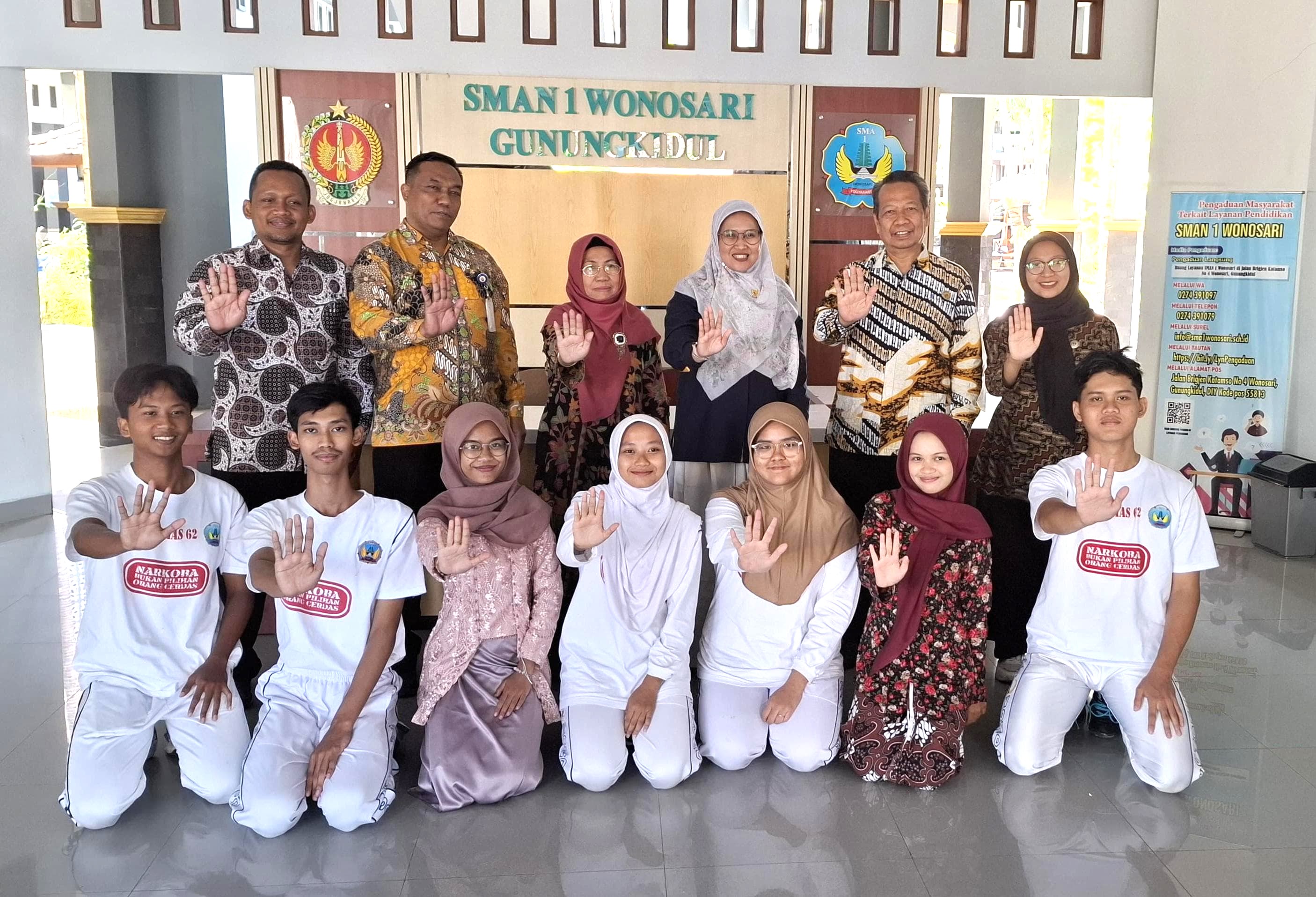 Kunjungan dan Wawancara KPAI RI di SMAN 1 Wonosari