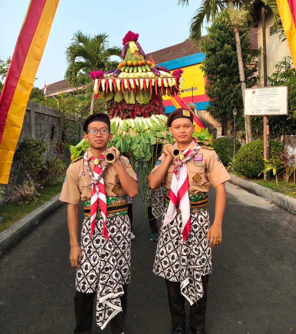 SMAN 1 Wonosari Semarakkan Apel Besar Hari Pramuka ke-65 Tingkat DIY